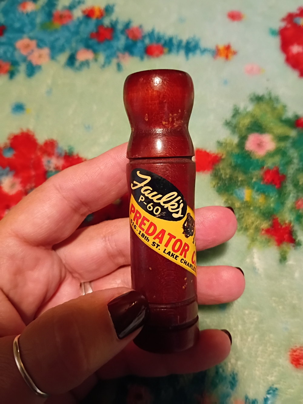 Faulks Predator Call - Red Wood Game Call
